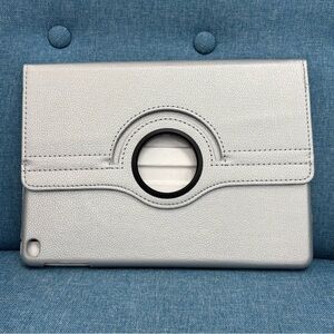 Tablet 360° Rotating Folio Case - Silver for IPAD 5 or 6 (9.7 inch stand)